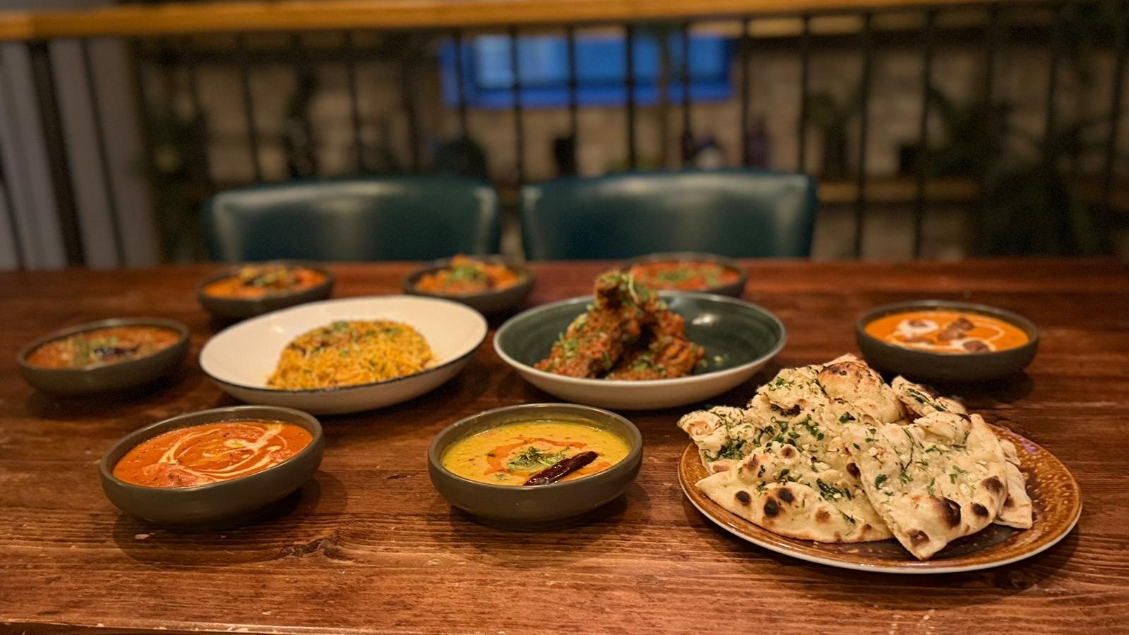 Curries, rice and breads